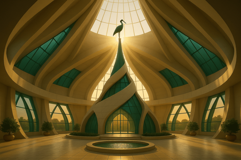 Onegodian Healing Temple Complex™: The Companion Reflection Basin