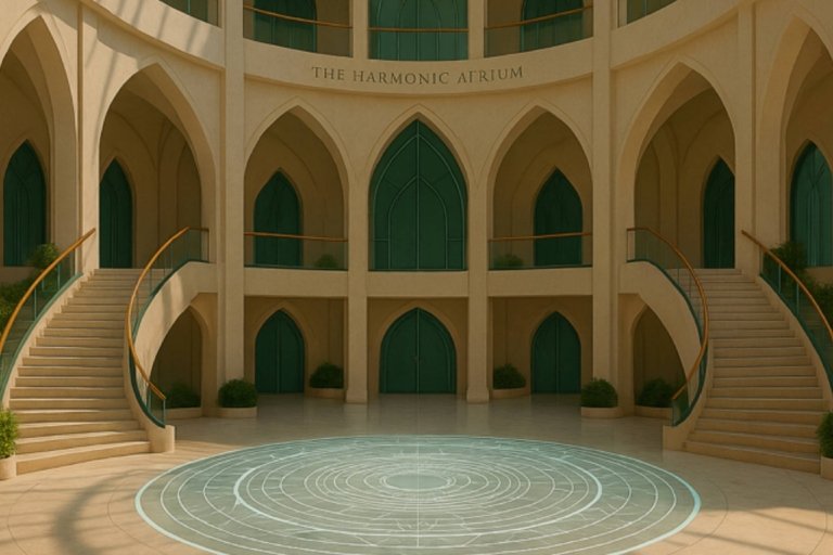 Onegodian Healing Temple Complex™: The Frequency Archive Hall™