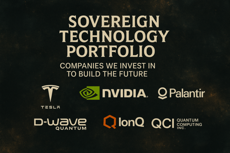 Sovereign Technology Portfolio™: Companies We Invest In to Build the Future