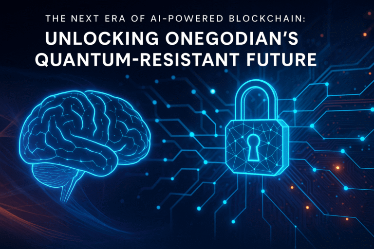🔐 “The Next Era of AI-Powered Blockchain: Unlocking Onegodian’s Quantum-Resistant Future”