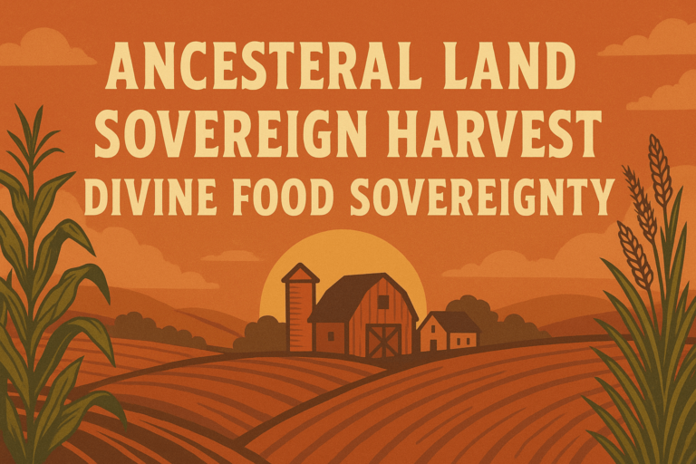 🌿 Ancestral Land. Sovereign Harvest. Divine Food Sovereignty