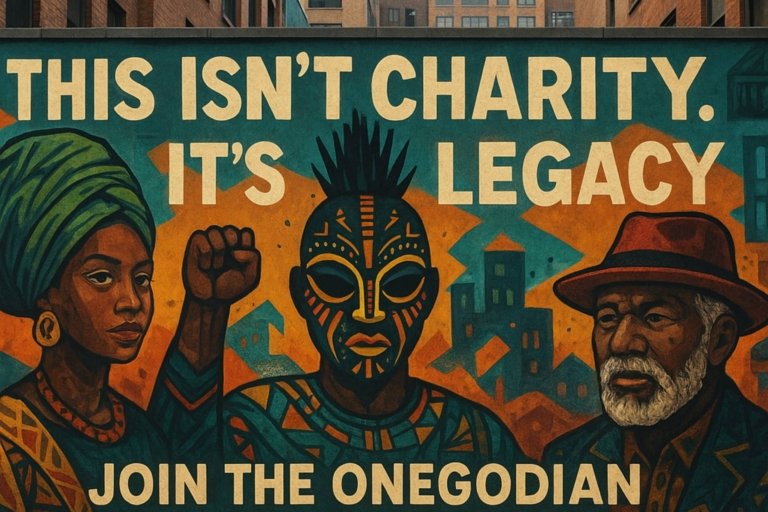 This Isn’t Charity. It’s Legacy. Join the Onegodian Movement