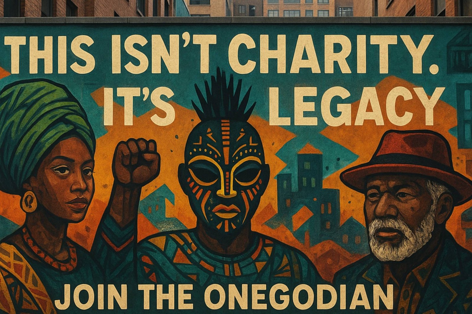This Isn’t Charity. It’s Legacy. Join the Onegodian Movement