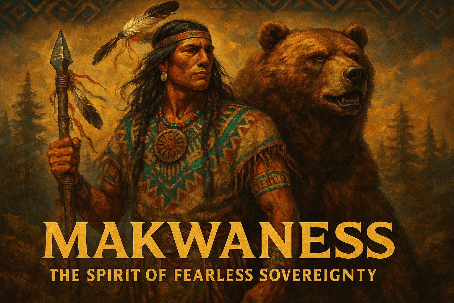 🔱 Makwaness: The Spirit of Fearless Sovereignty