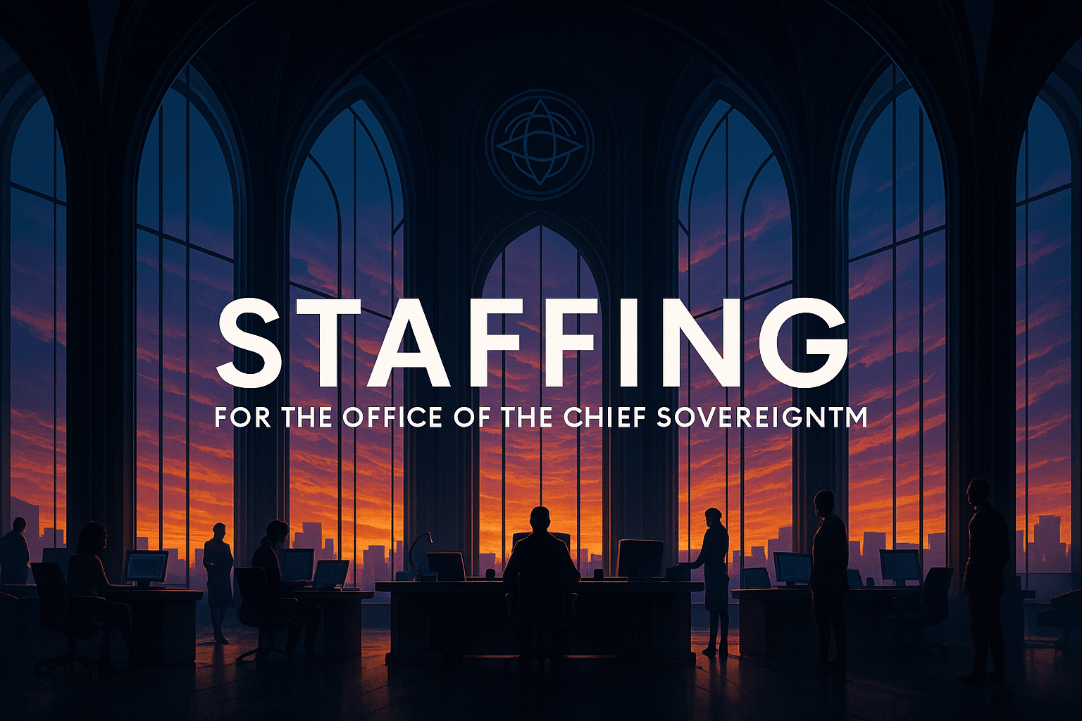 ✅ Staffing for the Office of the Chief Sovereign™