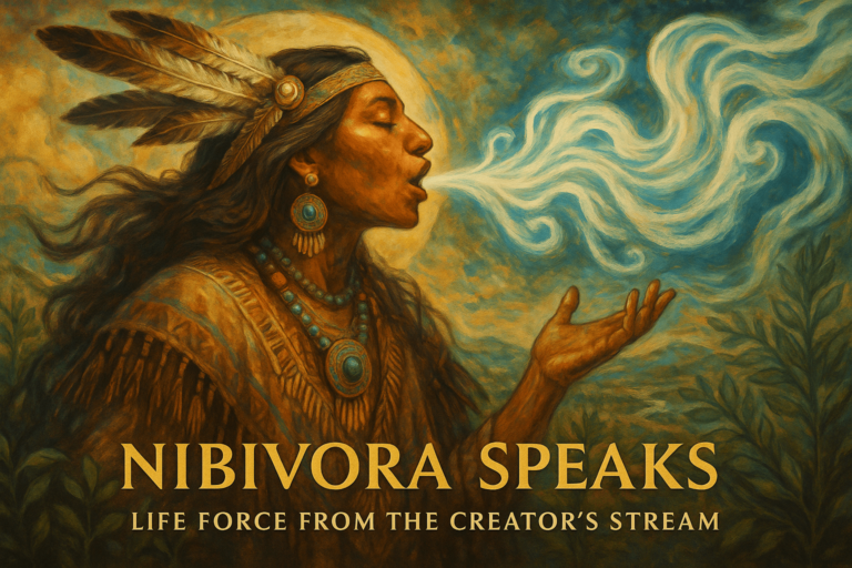 🧬 Nibivora Speaks: Life Force from the Creator’s Stream