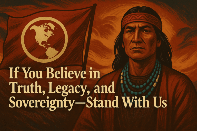 🛡️ If You Believe in Truth, Legacy, and Sovereignty—Stand With Us.