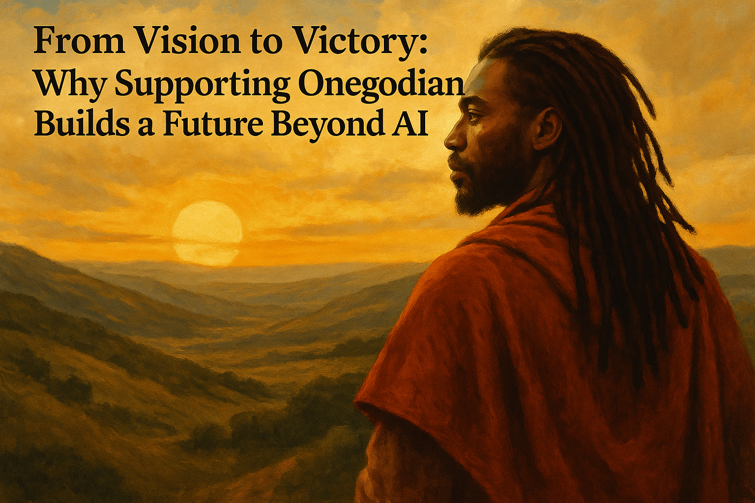💸 From Vision to Victory: Why Supporting Onegodian Builds a Future Beyond AI