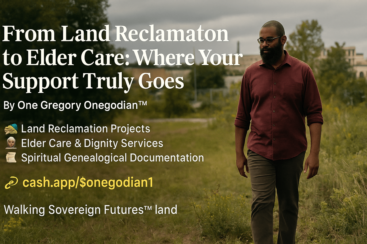 🌱 From Land Reclamation to Elder Care: Where Your Support Truly Goes