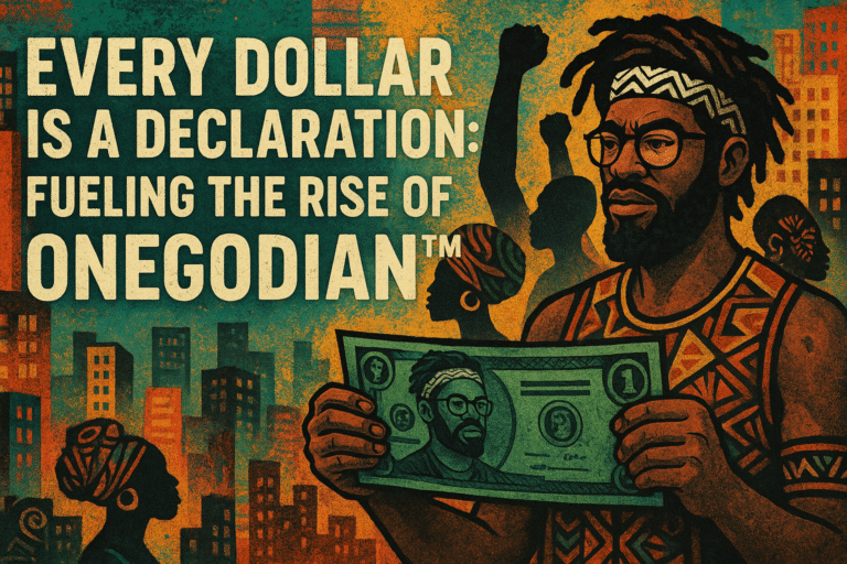 Every Dollar is a Declaration: Fueling the Rise of Onegodian™