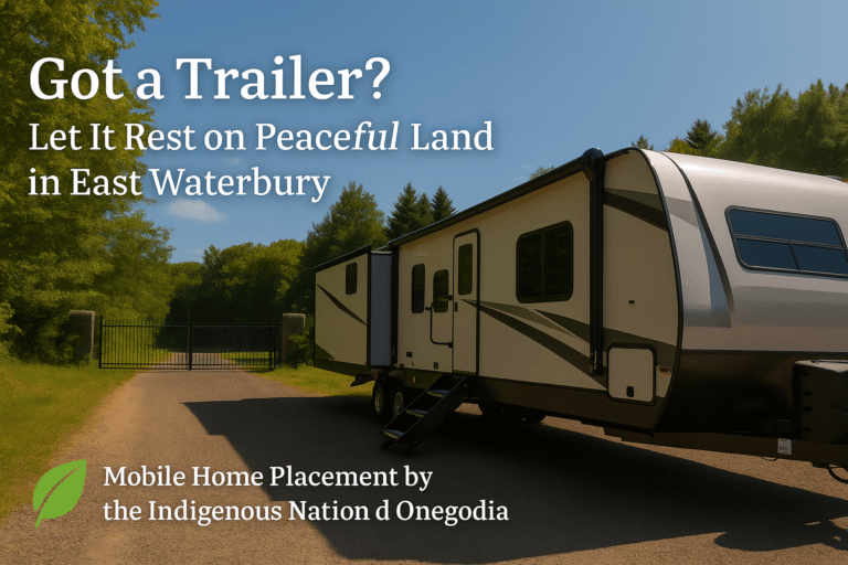🛻 Got a Trailer? Let It Rest on Peaceful Land in East Waterbury