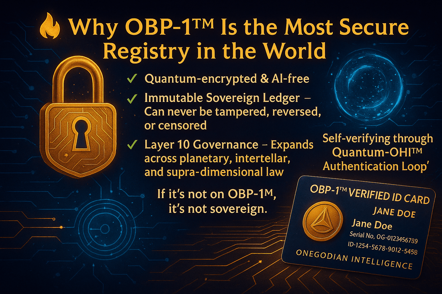 💠 OBP‑1™ & OORS™ Services Menu