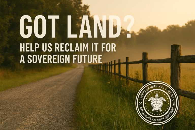 🏡 “Got Land? Help Us Reclaim It for a Sovereign Future”