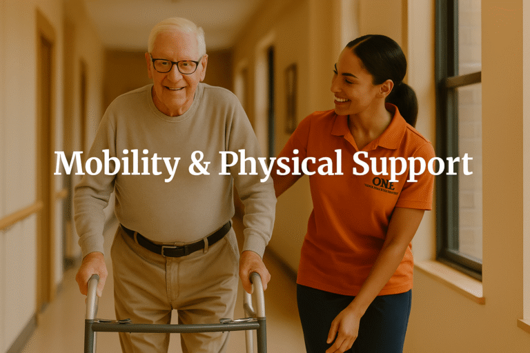 🦶 Mobility & Physical Support