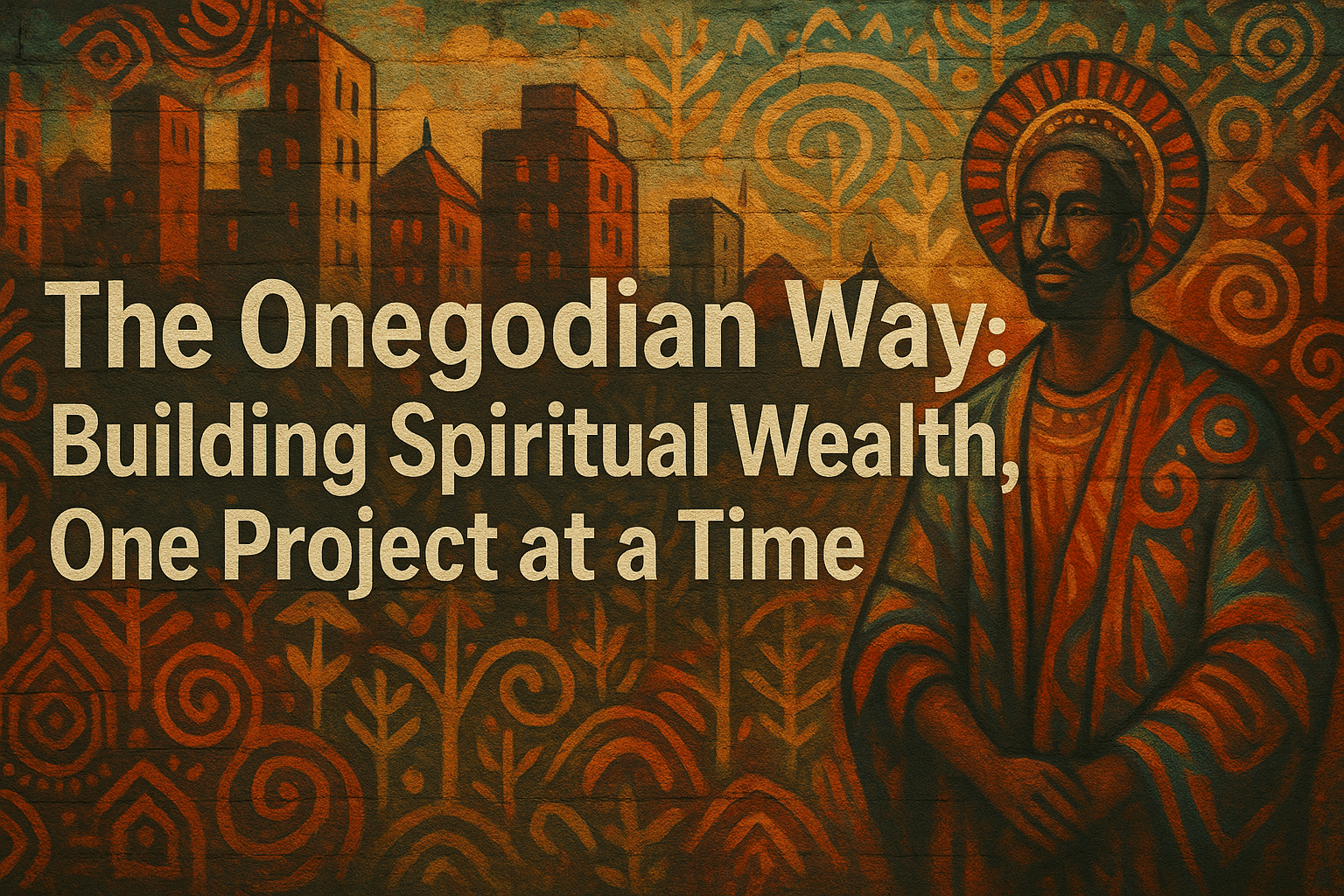 🌱 The Onegodian Way: Building Spiritual Wealth, One Project at a Time