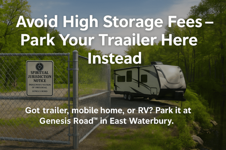 Avoid High Storage Fees – Park Your Trailer Here Instead