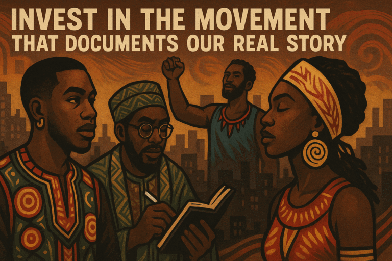 📜 Invest in the Movement That Documents Our Real Story