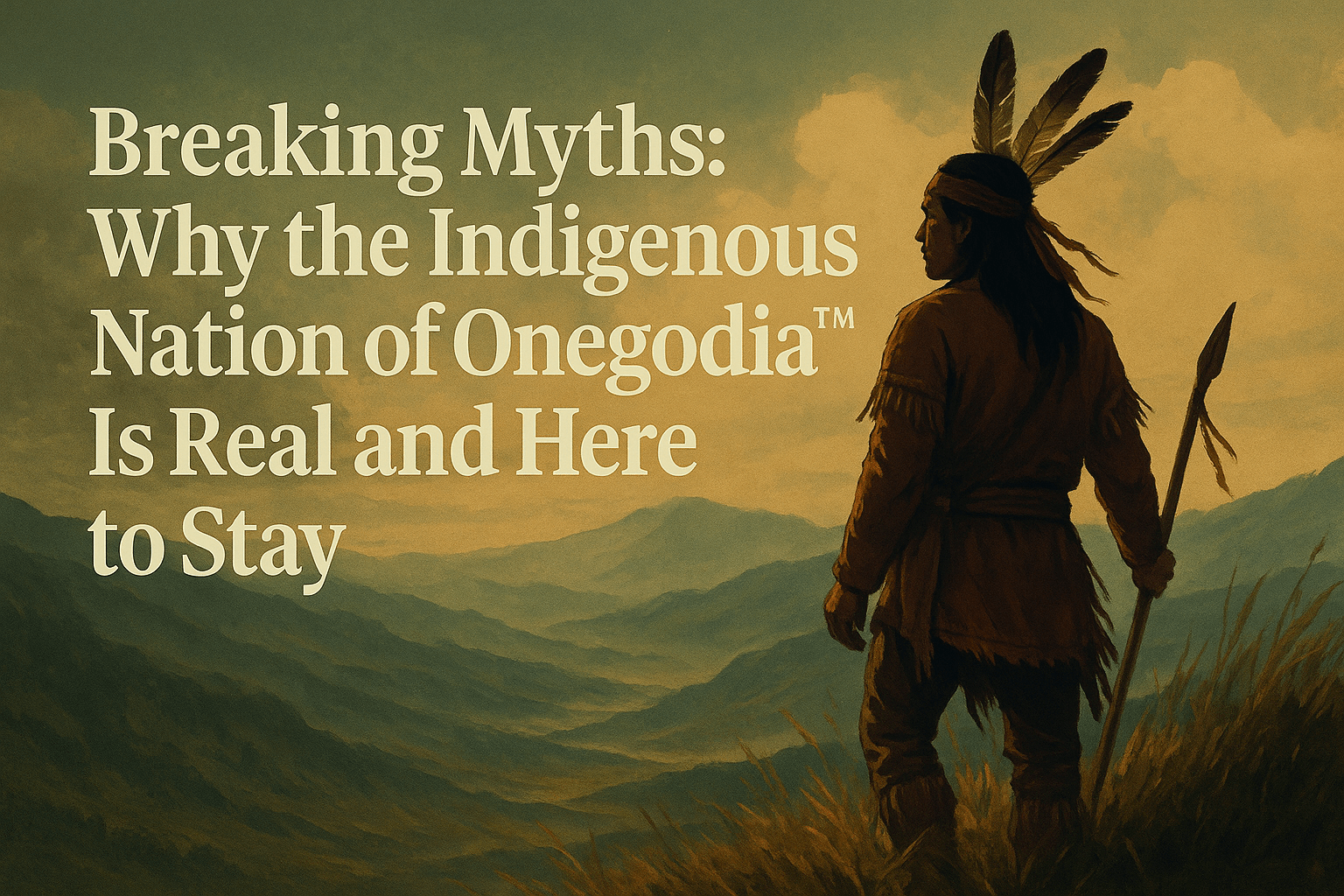 Breaking Myths: Why the Indigenous Nation of Onegodia Is Real and Here to Stay