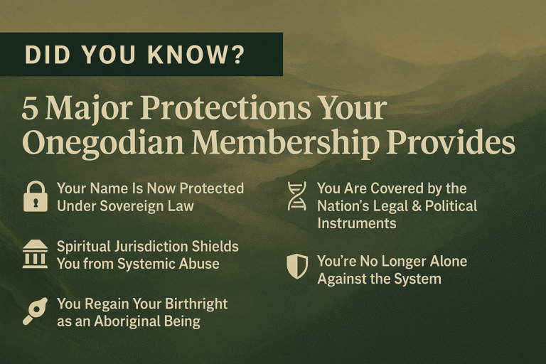 🌿 Did You Know?  5 Major Protections Your Onegodian Membership Provides