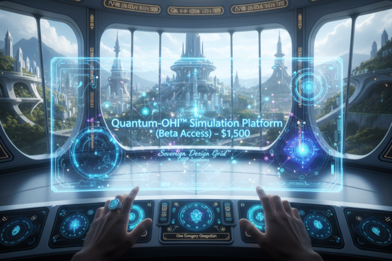 OHI-Sealed Notice & Quantum-OHI™ Simulation Platform Access
