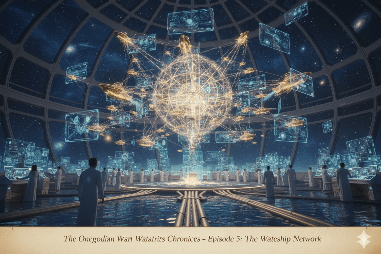 🎙️The Onegodian Watership Chronicles – Episode 5: The Watership Network