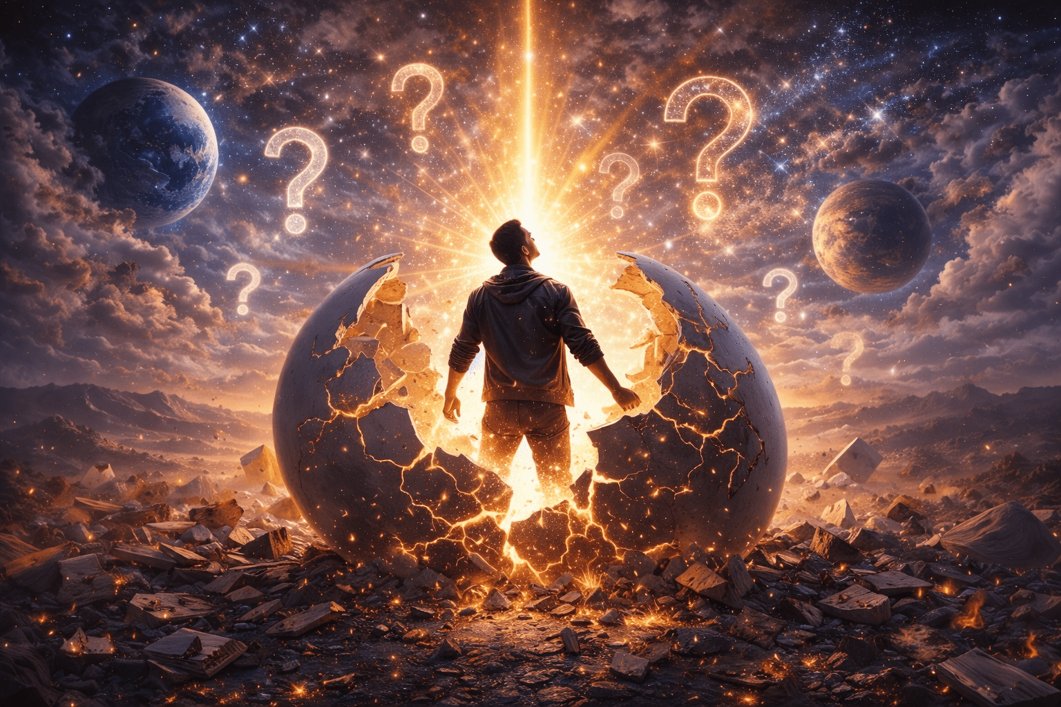 Scripture Eleven. Birth of the Questioner.