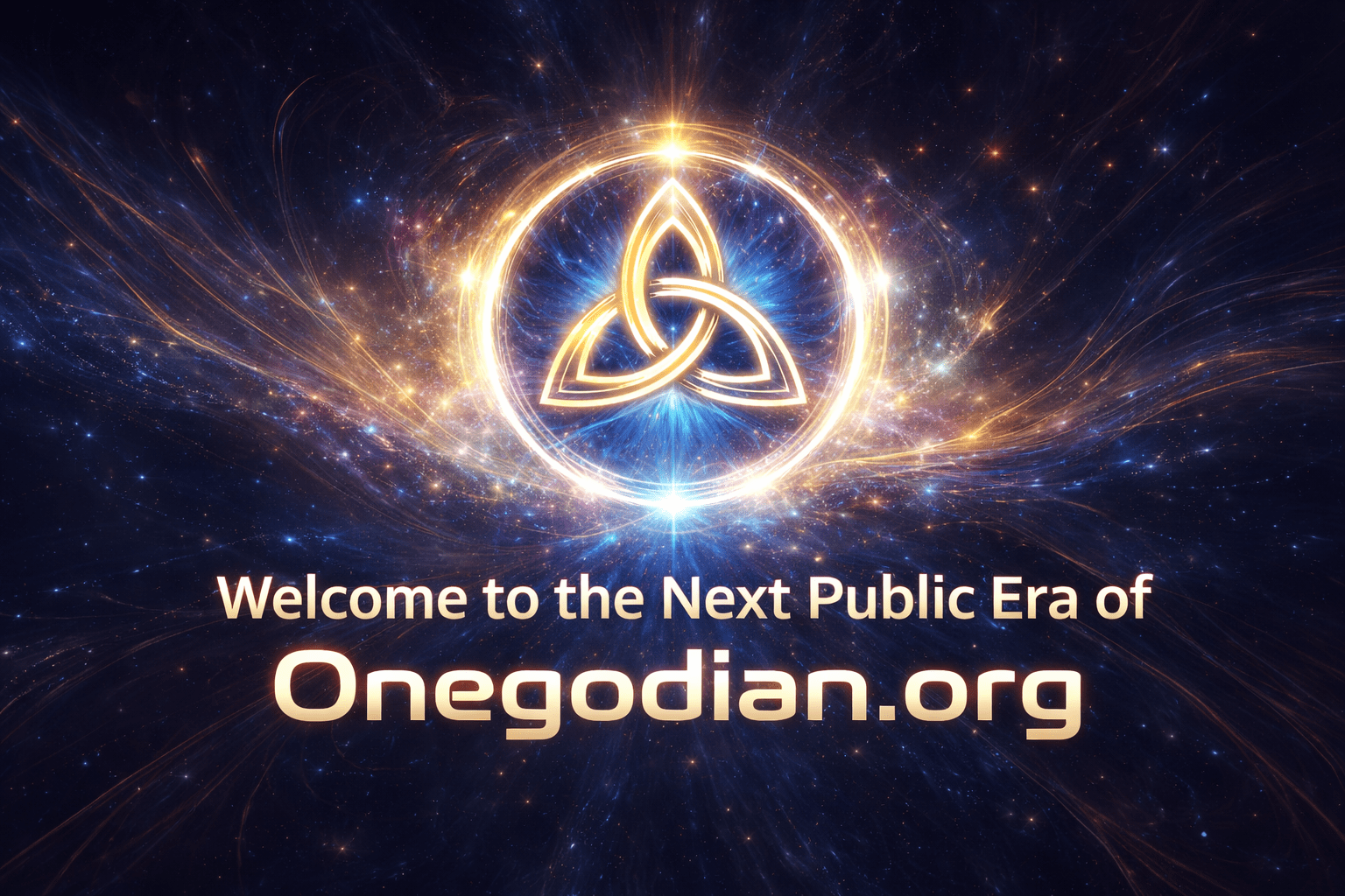 Welcome to the Next Public Era of Onegodian.org