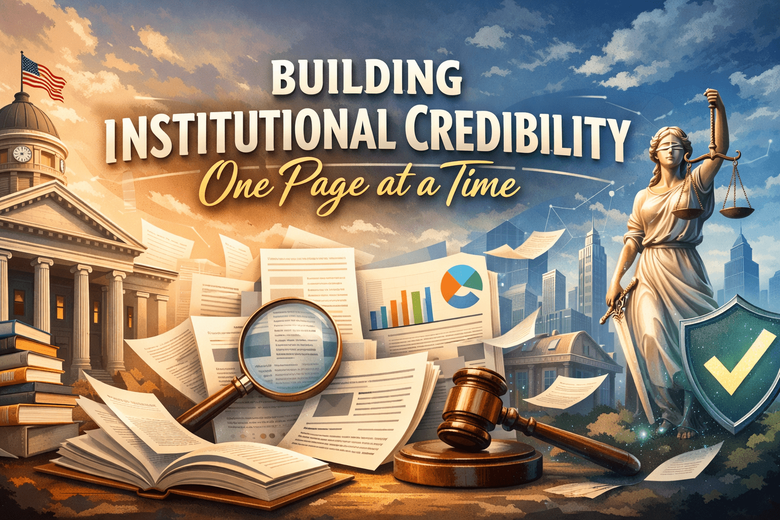Building Institutional Credibility One Page at a Time