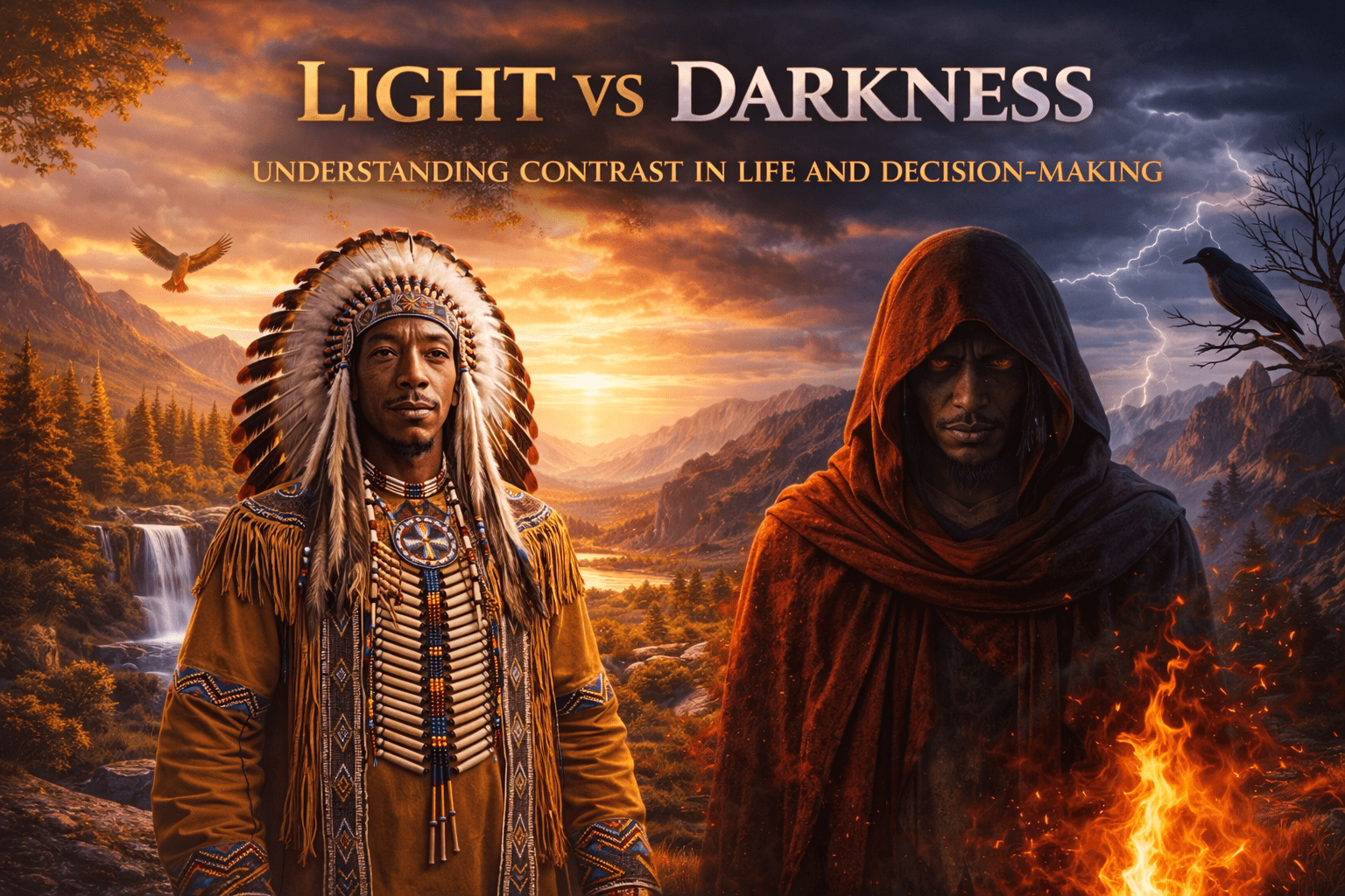 Light vs Darkness: Understanding Contrast in Life and Decision-Making