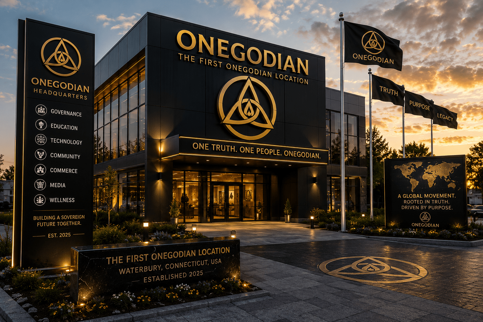 Potential OneGodian operations location concept