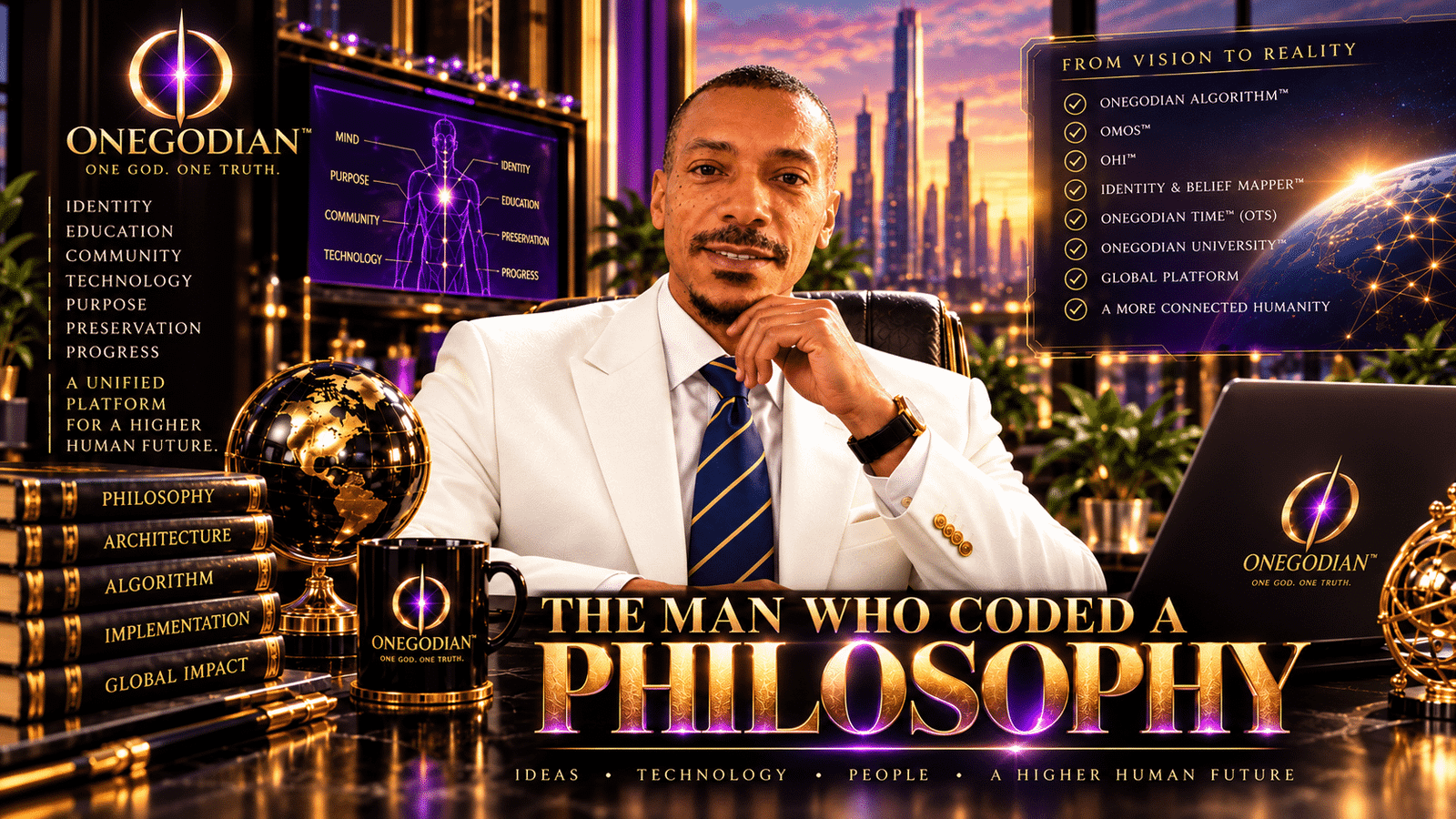 The Man Who Coded a Philosophy (video)